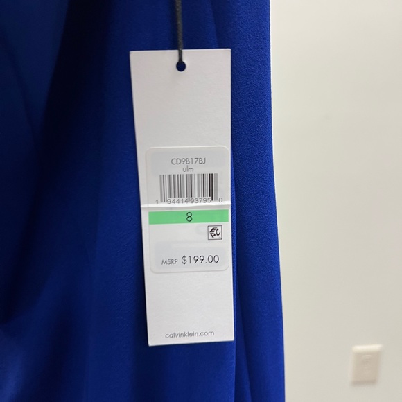 Calvin Klein Blue Evening Dress - Picture 3 of 3